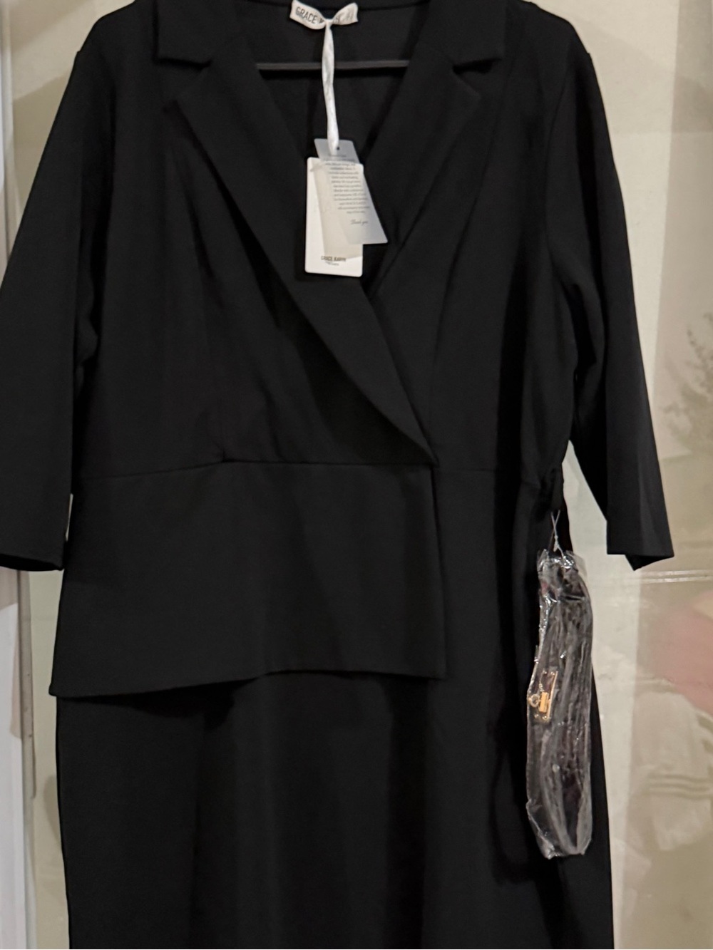 Grace Karin Black Evening Dress